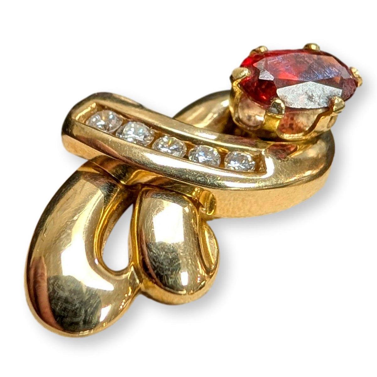 Double Pair of 14K Gold & .20ctw Diamond Nesting Earring Jackets