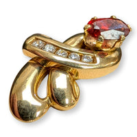 Double Pair of 14K Gold & .20ctw Diamond Nesting Earring Jackets