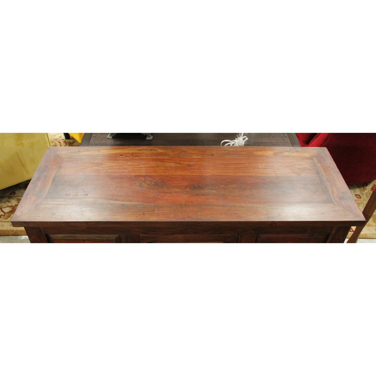 Solid Tropical Wood Console Table