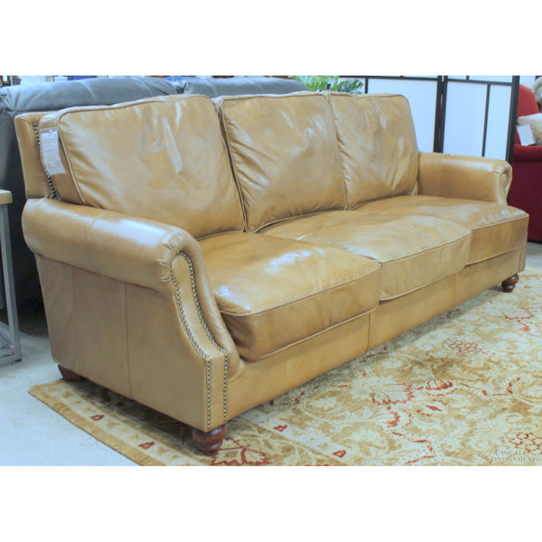 Classic Concepts 'Nicholas' Leather Sofa
