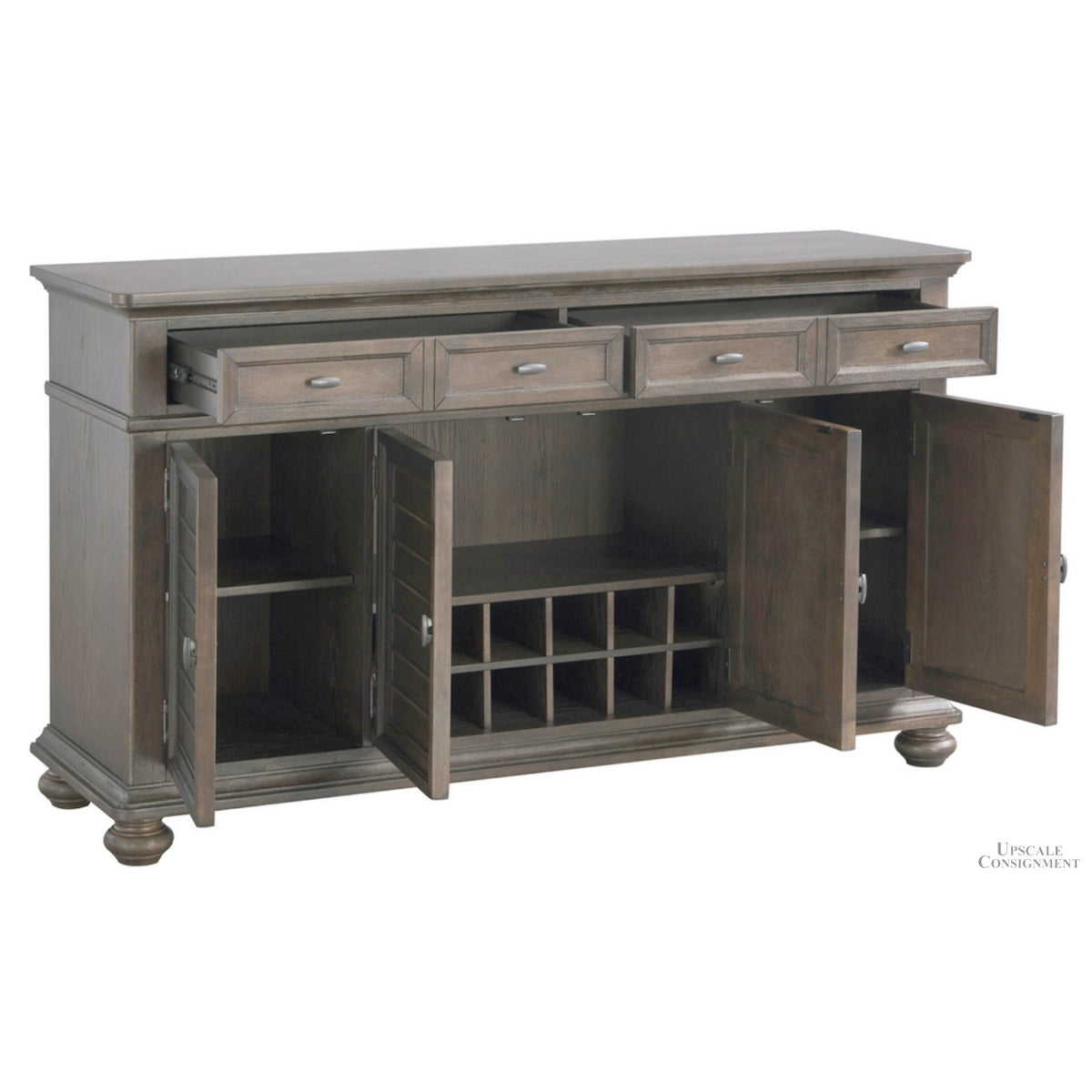 Ashley Espresso Finished Server