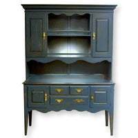 Pennsylvania House Teal Blue China Cabinet