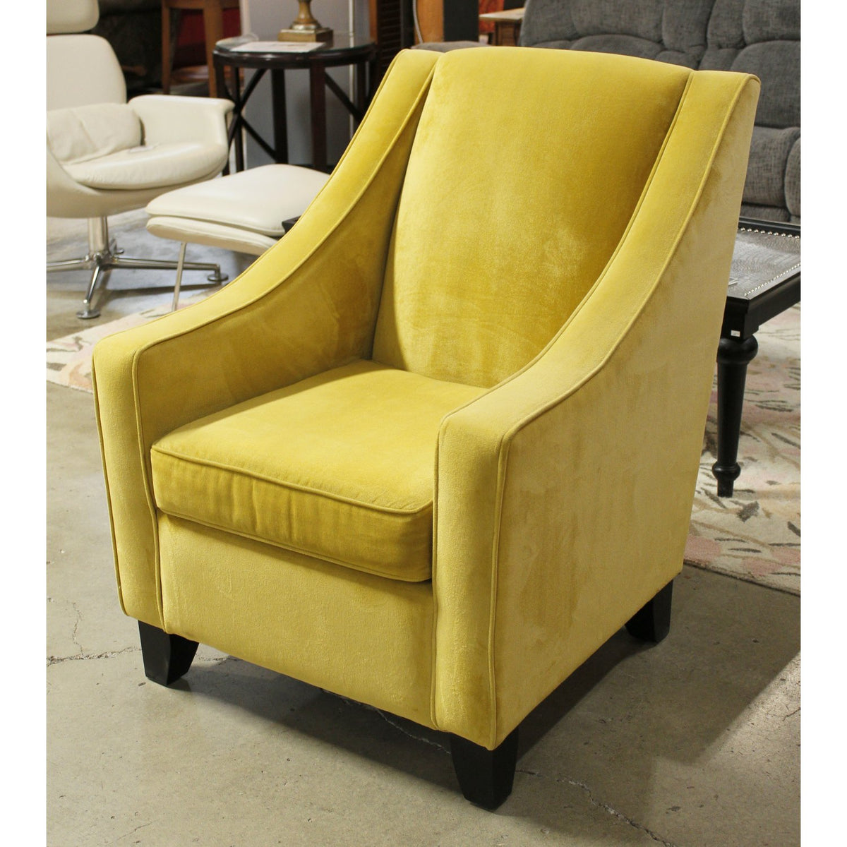 Pacific Furniture Yellow Track Arm Chair