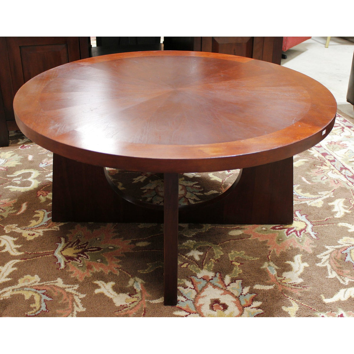 MCM Style Round Coffee Table