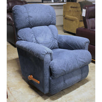 La-Z-Boy Blue Swivel Rocking Recliner