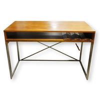 CB2 Wood & Metal Desk