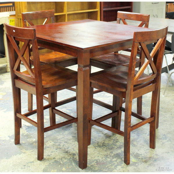 Counter Height Table w/4 Chairs