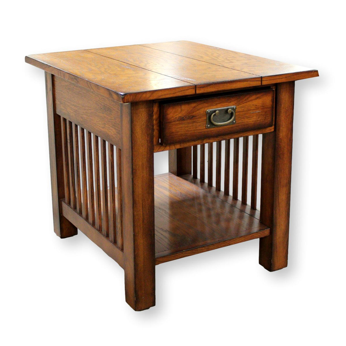Mission Style Oak End Table