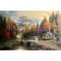 Limited Edition Print "The Valley of Peace" by Thomas Kinkade