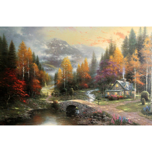 Limited Edition Print "The Valley of Peace" by Thomas Kinkade