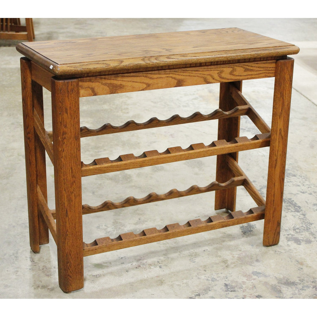 Dark Oak Wine Rack