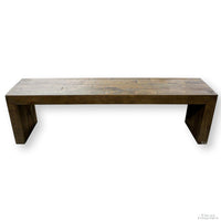 Ashley Long Wooden Bench