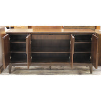 Simply Modern 4 Door Dining Credenza