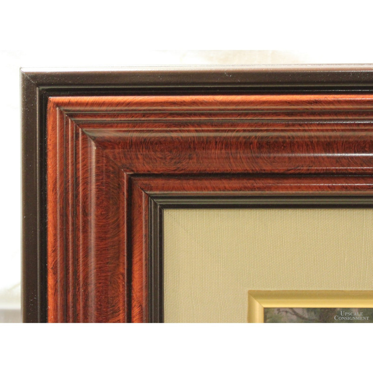 Framed Limited Edition Print "Carmel, Sunset on Ocean Avenue" by Thomas Kinkade