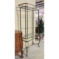 Metal & Glass Etagere