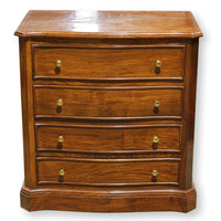 Brazilian Rosewood 4 Drawer Nightstand