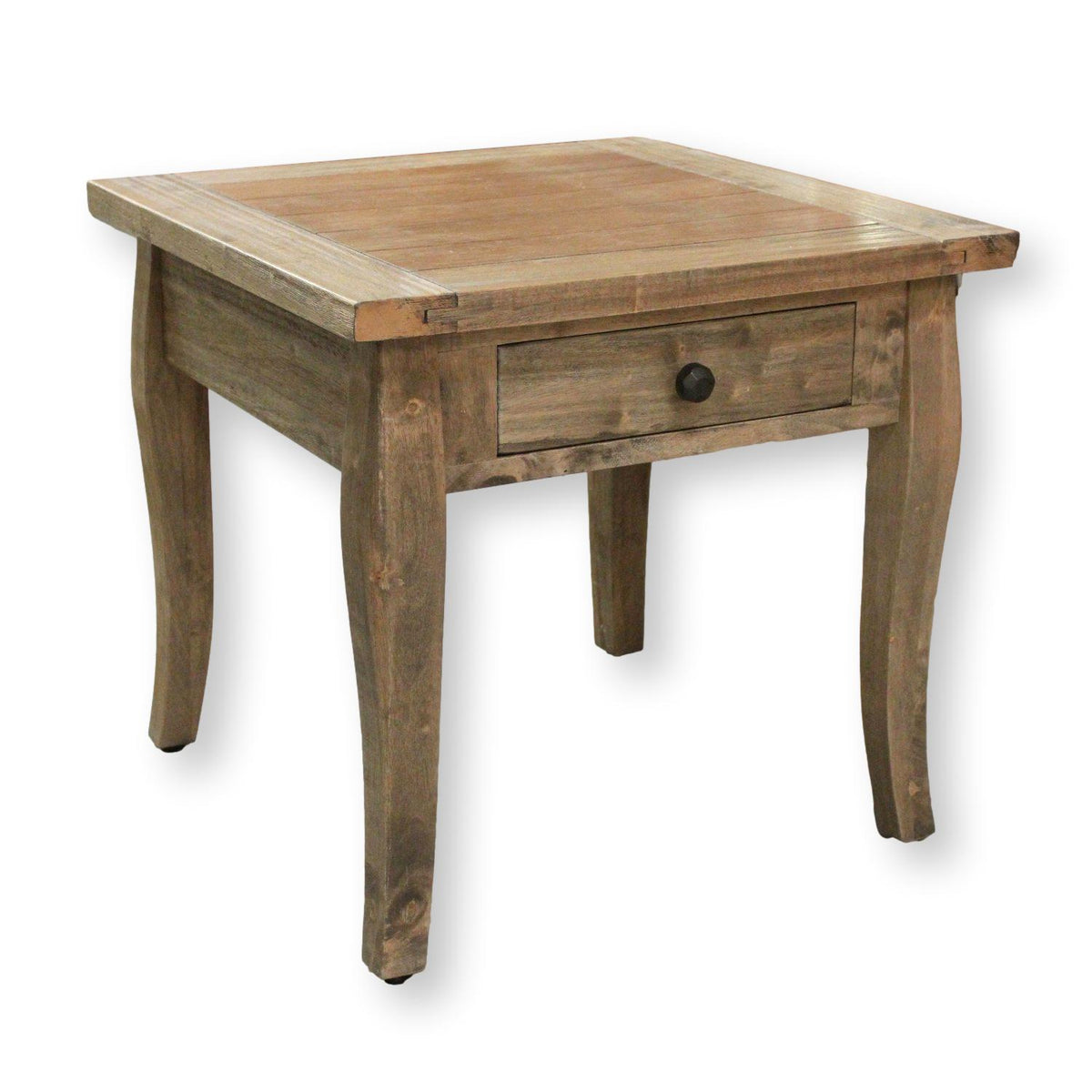 World Market Beachwood Rustic End Table
