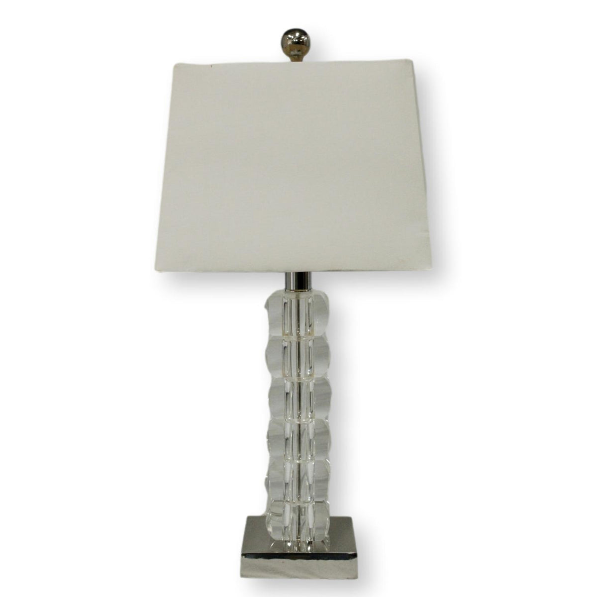 Stacked Square Acrylic Pillar Table Lamp