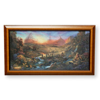 Framed Limited Edition Print on Canvas "The Commission" by Tom DuBois