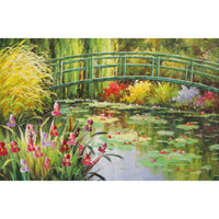 Oil Reproduction of Monet's 'Bridge Over a Pond of Water Lilies'