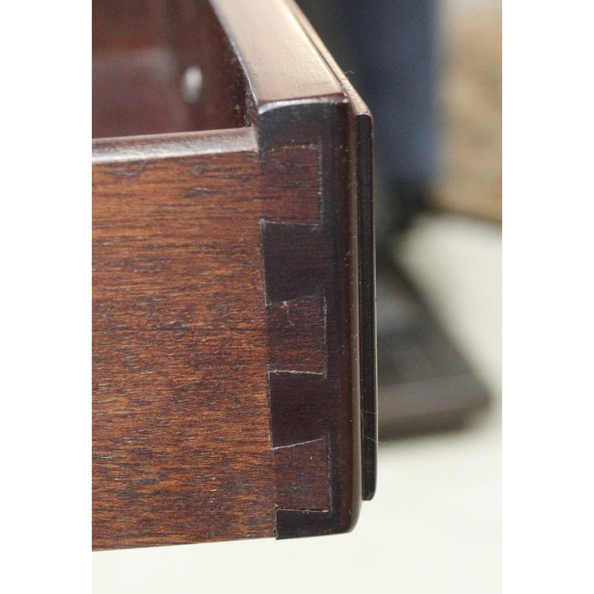 Mahogany 2 Drawer Console Table