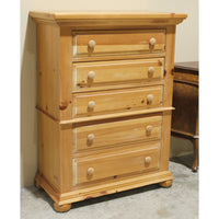 Broyhill 5 Drawer Pine Chest