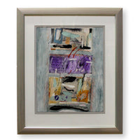 Framed Original Mixed-Media Artwork by Earl Hamilton