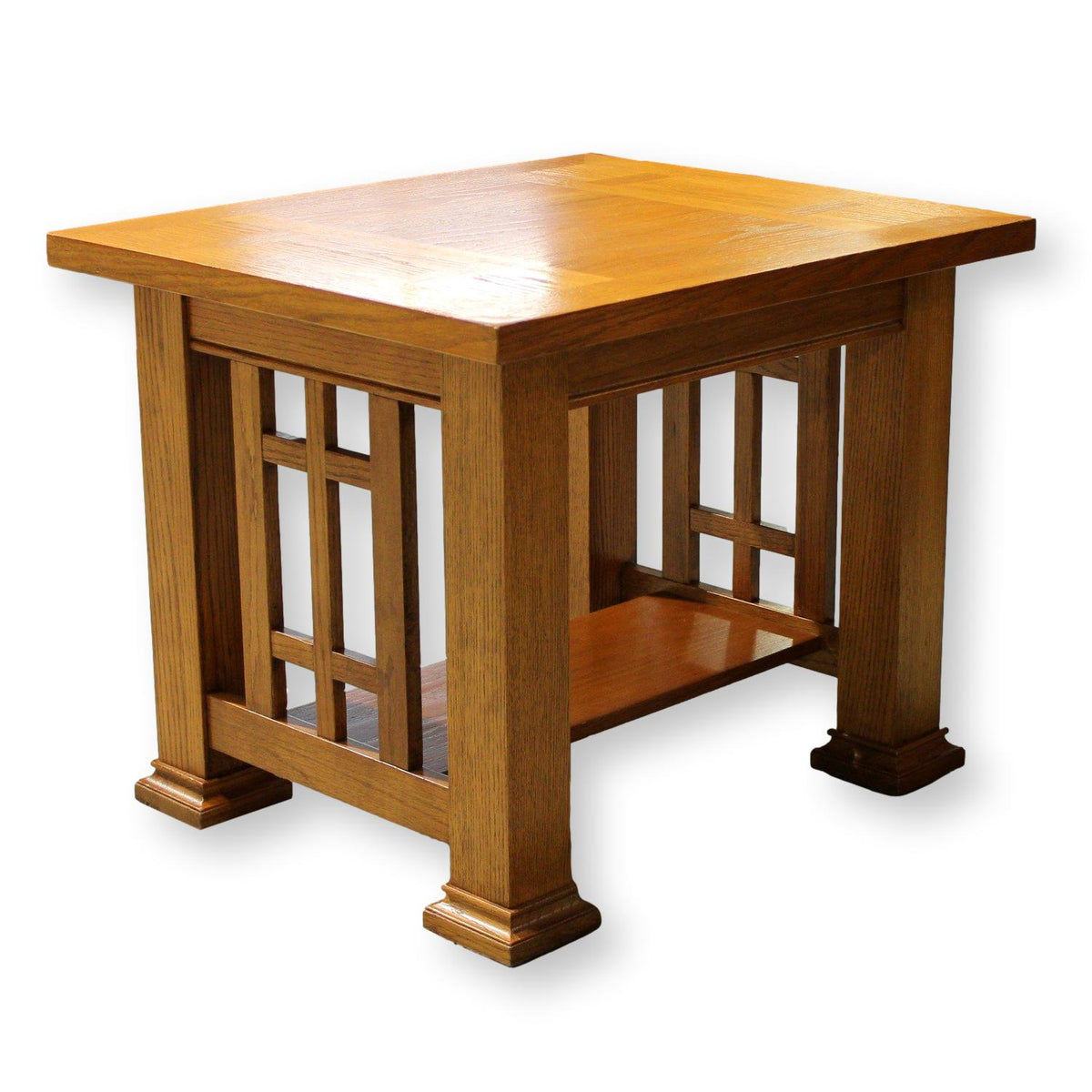 Mission Style Oak End Table