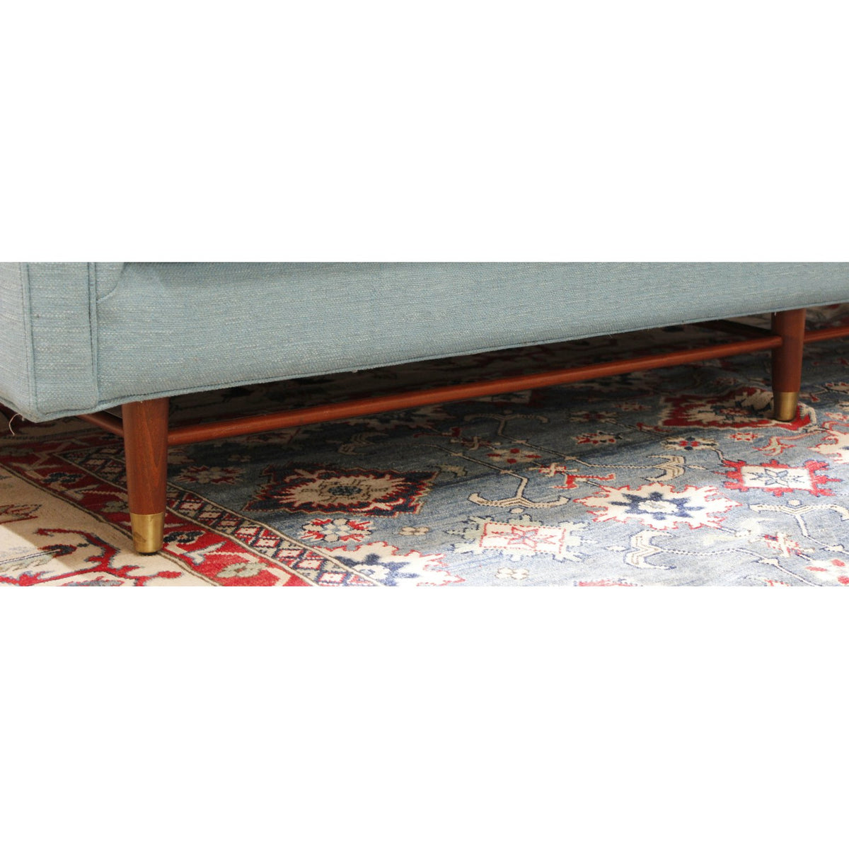 Joybird 'Chelsea' Turquoise Sofa