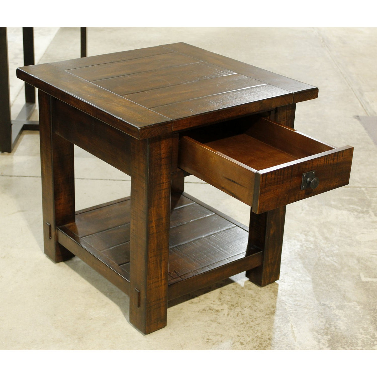 Pottery Barn Benchwright Square End Table
