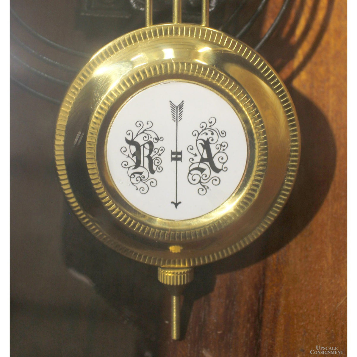 Oak Pendulum Wall Clock