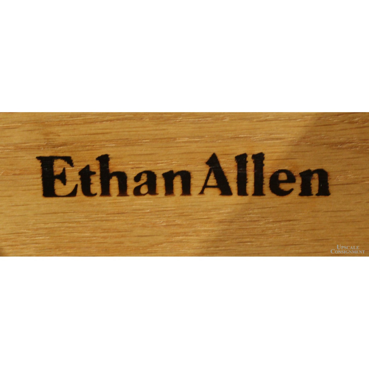 Ethan Allen Oak 3 Drawer Accent Chest
