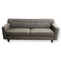 Tufted Gray Sofa