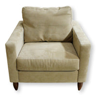 Crate & Barrel Tan Club Chair