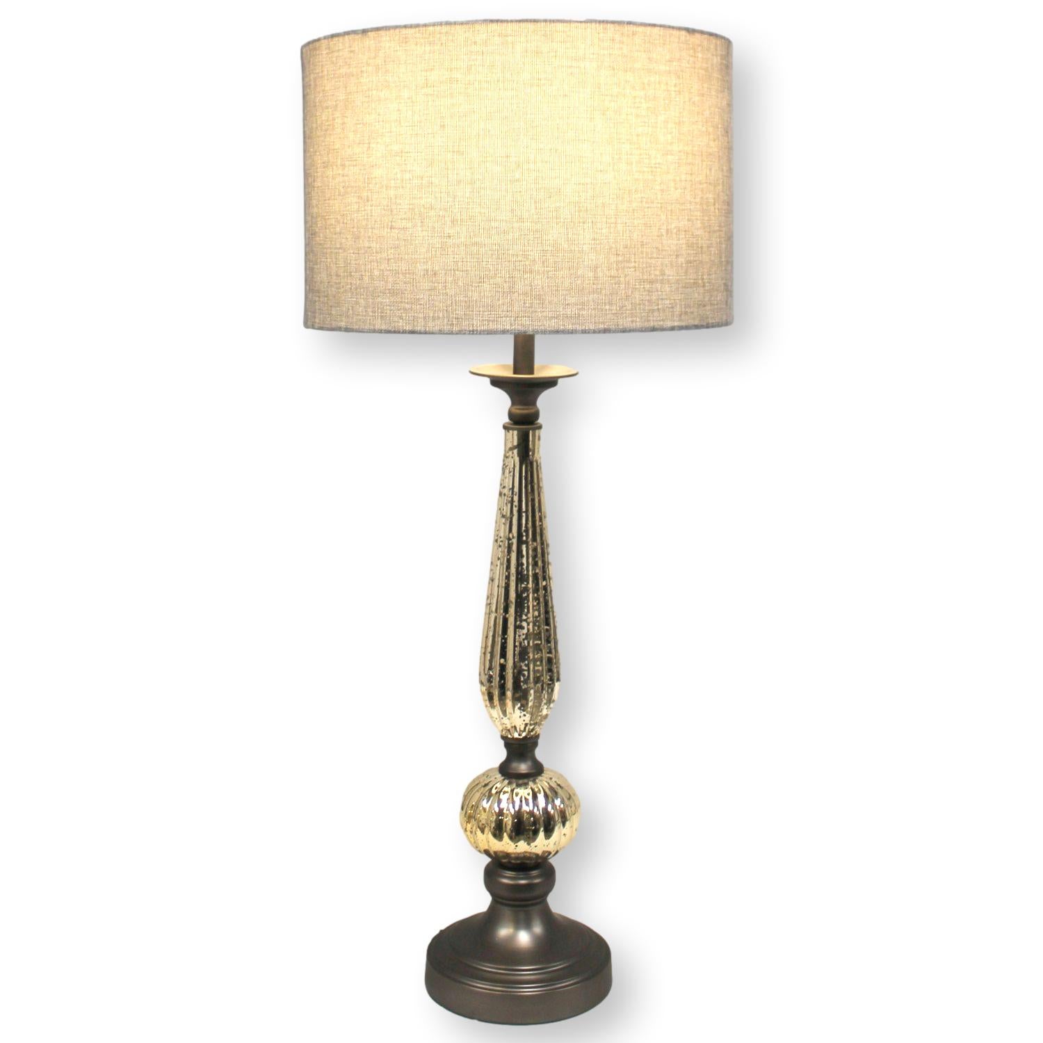 Mercury fashion glass table lamp