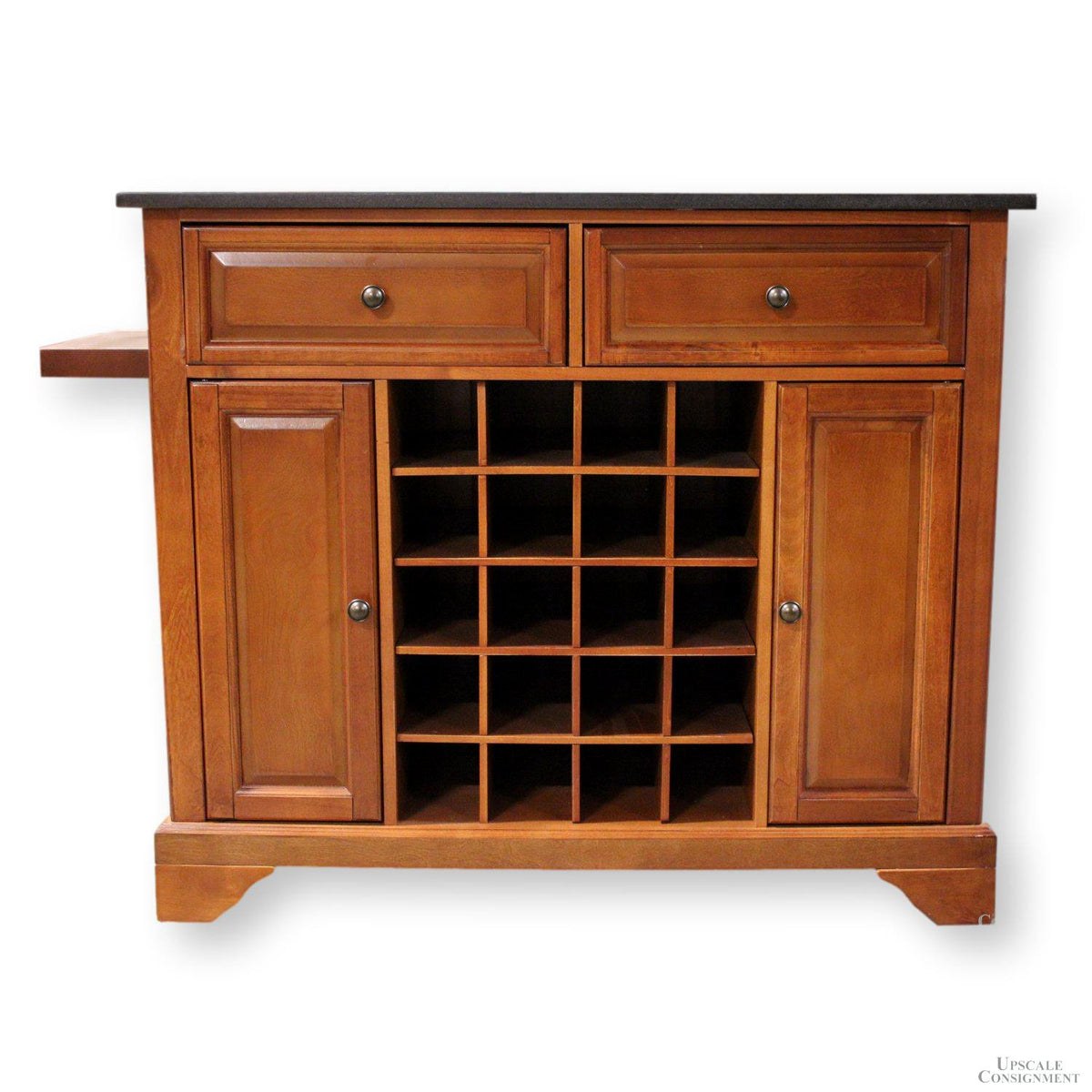 Crosley Furniture Server w/Wine Rack