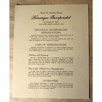 Limited Edition Print 'By-Passed' By Ward H. Nichols