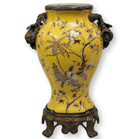 Yellow Trophy Styale Vase