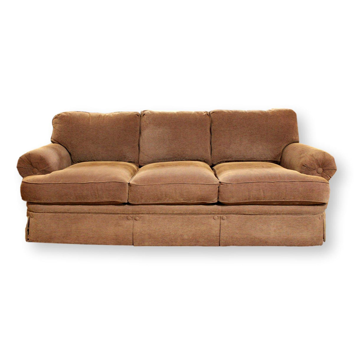Norwalk Brown Corduroy Sofa