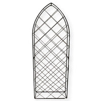 Arched Black Metal Wine Rack