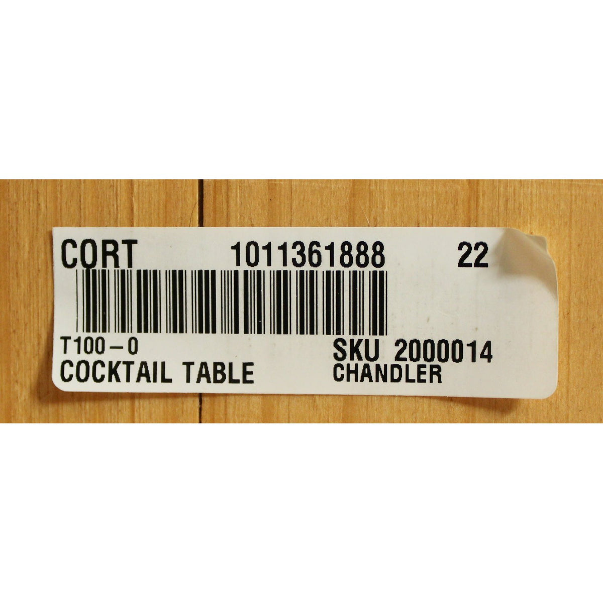 Cort Plank Coffee Table