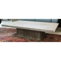 Restoration Hardware "Plinth" Coffee Table