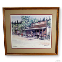 Signed Limited Edition Print 'A Salute to Ester' by C. Davis