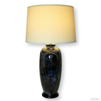 Blue Ceramic Table Lamp