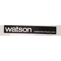Watson Furn. "Miro" Industrial Metal & White Laminate End Table
