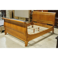 Ethan Allen Queen Sleigh Bed