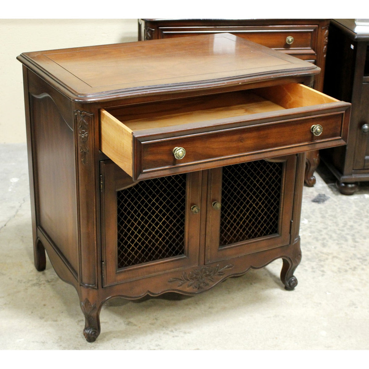 Kindel French Walnut Nightstand