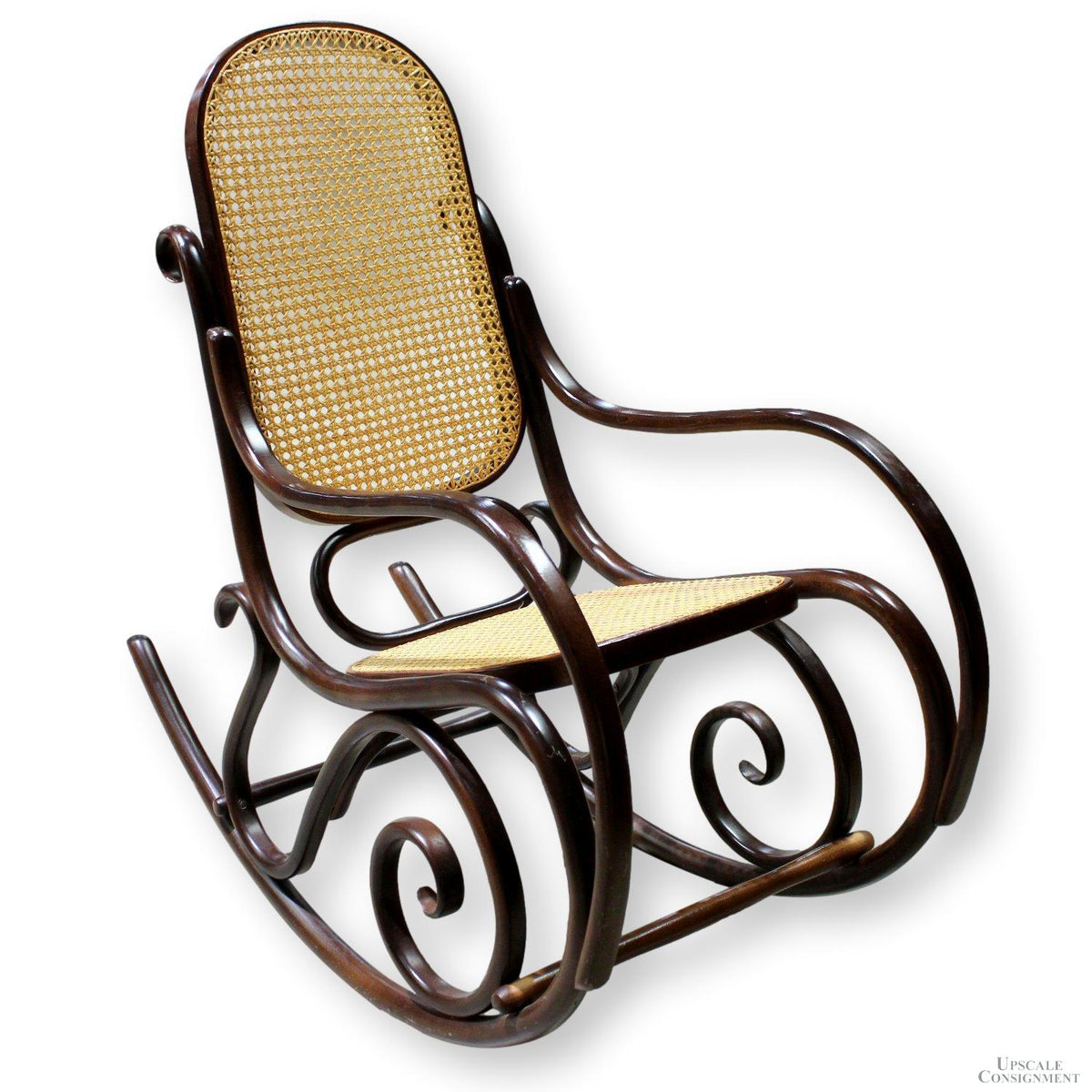 Bentwood & Cane Rocking Chair