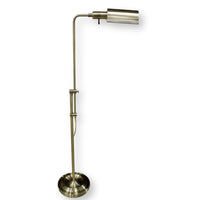 Polished Brass Pharmacy Style Floor Lamp