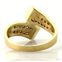 Marquise Diamond 14K Gold Ring with Diamond Accents